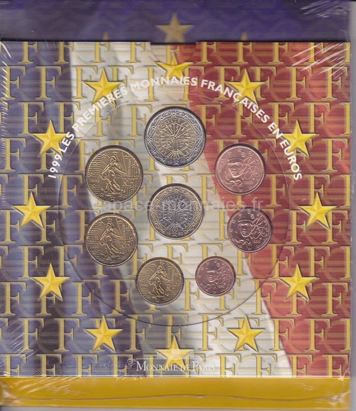 Coffret BE Euro 1999 - France