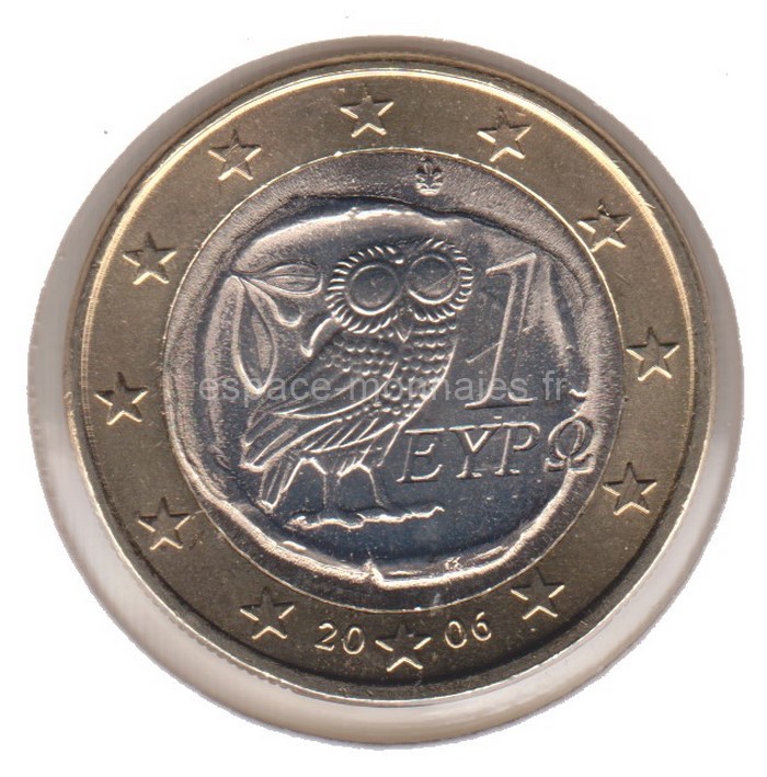 1 euro Grèce 2006 - Espace Monnaies