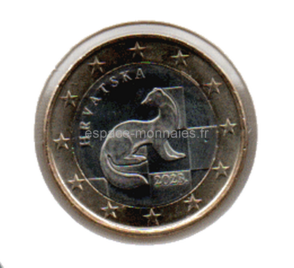 1 euro Croatie 2023 - Espace Monnaies