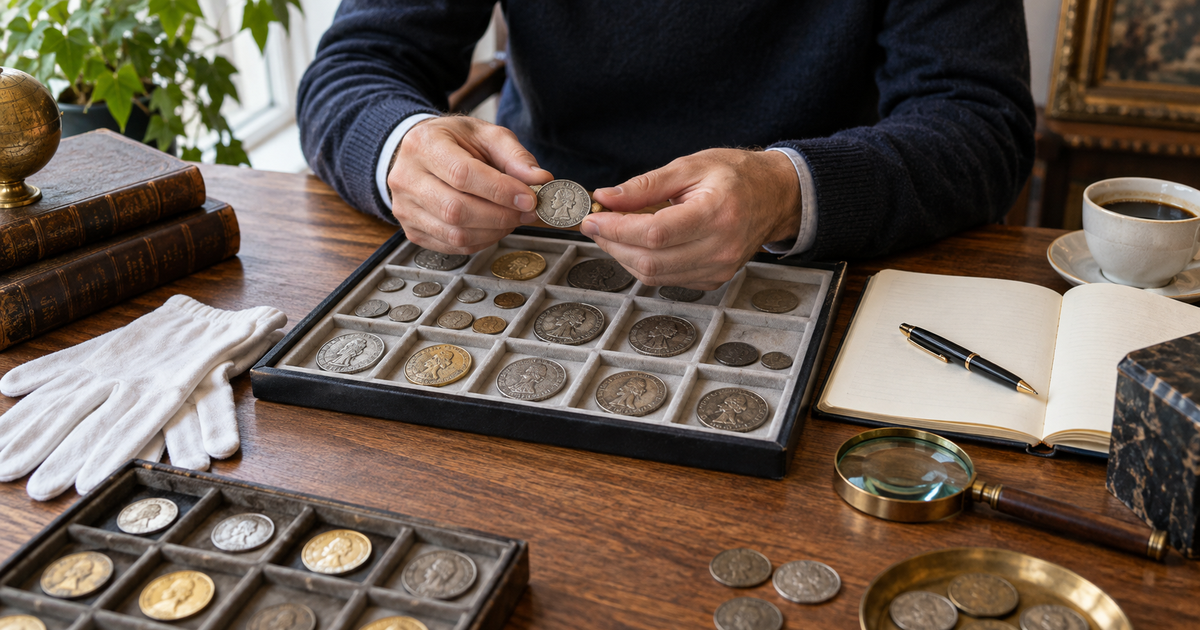 Comment vendre une collection de pièces de monnaie ?